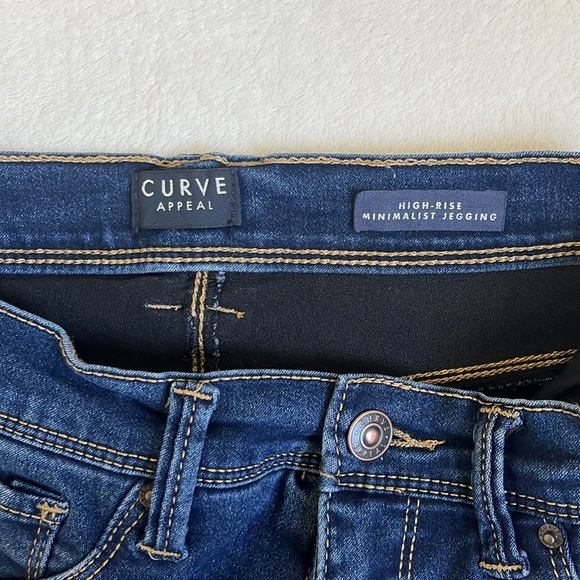 Curve Appeal Women’s High Rise Jegging Size 4 - Picture 5 of 7